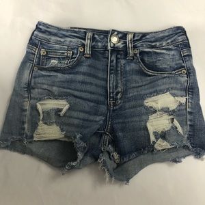 American Eagle Outfitters Distressed Denim Shorts